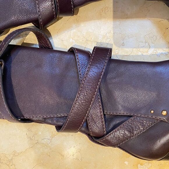 Chloe brown leather boot with wraparound straps- size 41 - Picture 7 of 16